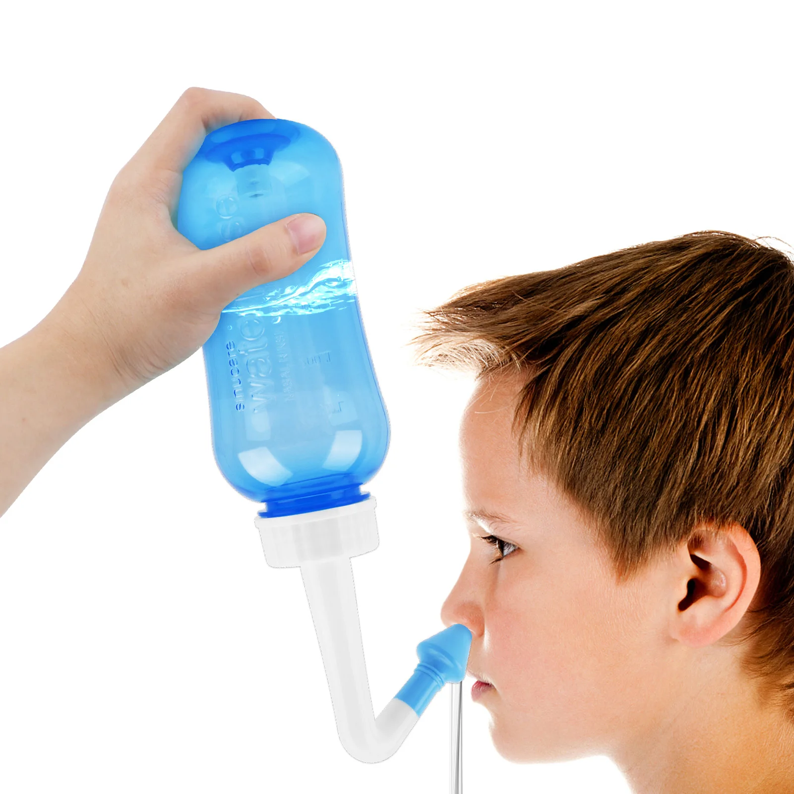 Neti Pot Nasal Rinse - Limpador de lavagem de nariz 300/500ml,