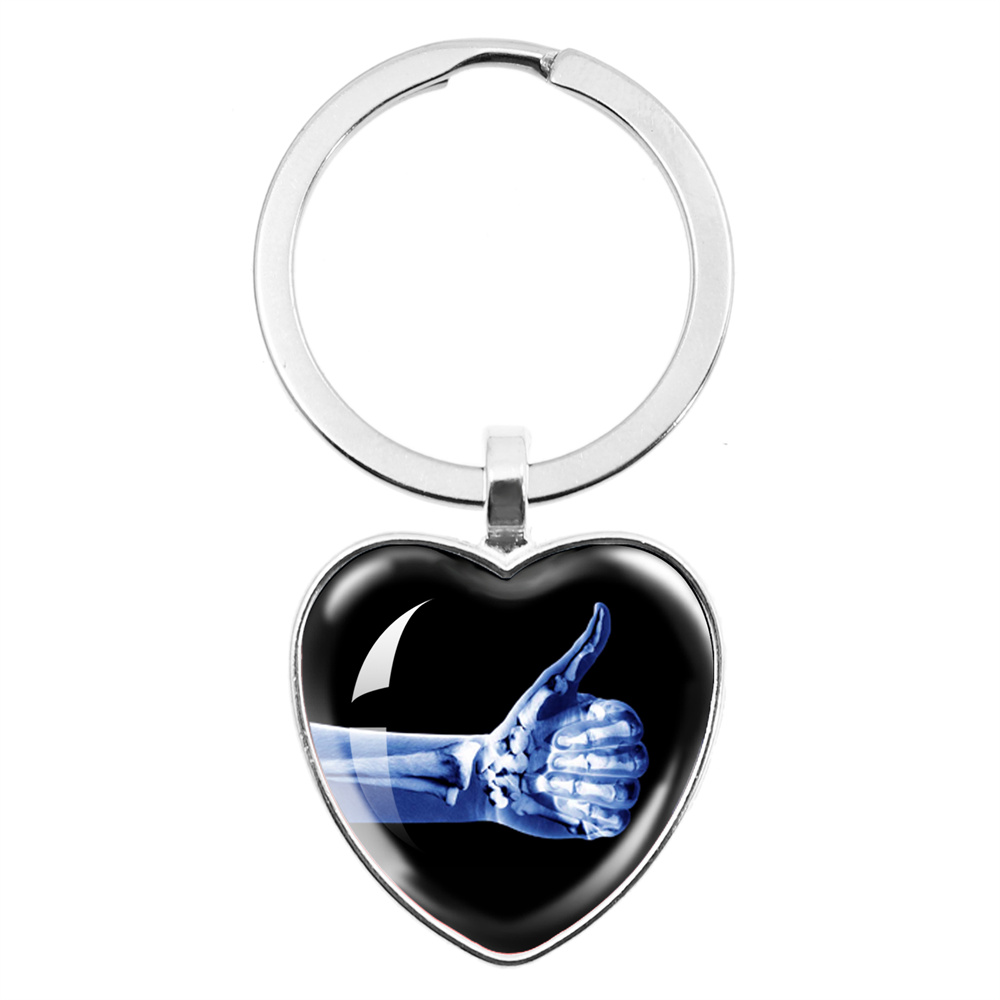 Xbody Health & Wellness Functional Integrative Medicine Office & Medical Spa Photos - X-Ray Film Peach Coração Keychain, Imagem