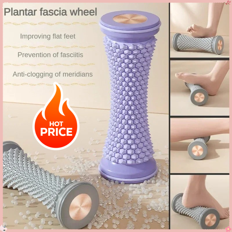 Reflexology Foot Roller - Massageador de pés rolo de massagem