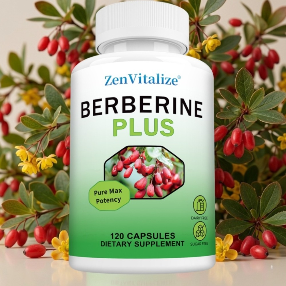 Health Wellness Day - Berberine Plus com Geleia Real, 120