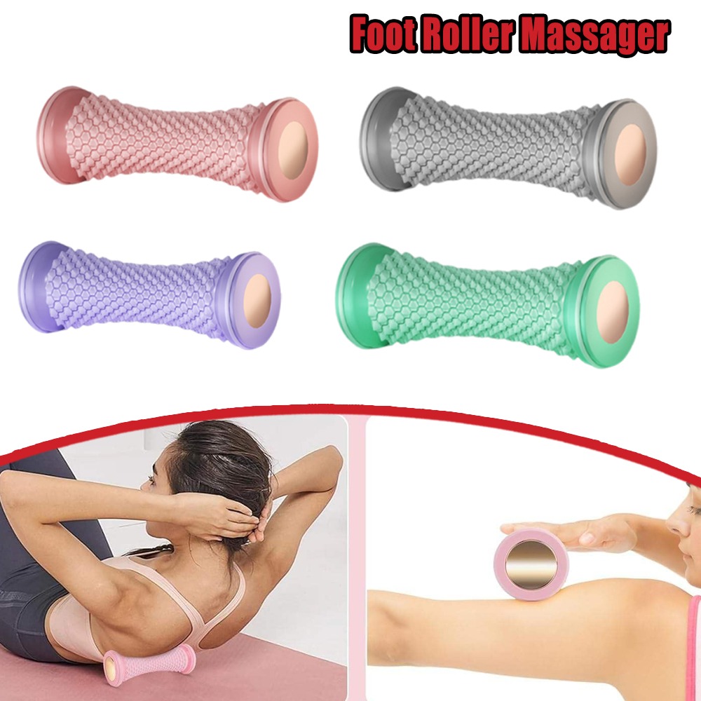 Reflexology Foot Roller - Rolo de massagem ergonômico para os