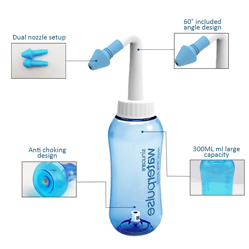 Irrigador Nasal Waterpulse 300 - Neti Pot Nasal Rinse avaliação e preço