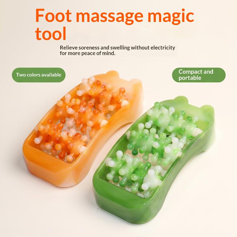 1 peça de rolos de massagem pa - Reflexology Foot Roller avaliação e preço
