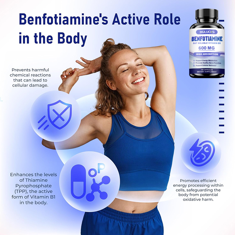 Cápsulas de Benfotiamina, com  - Health Wellness & Psychology avaliação e preço