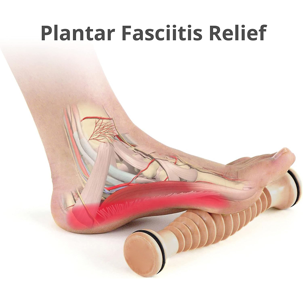 Rolo de madeira para pés, mass - Reflexology Foot Roller avaliação e preço