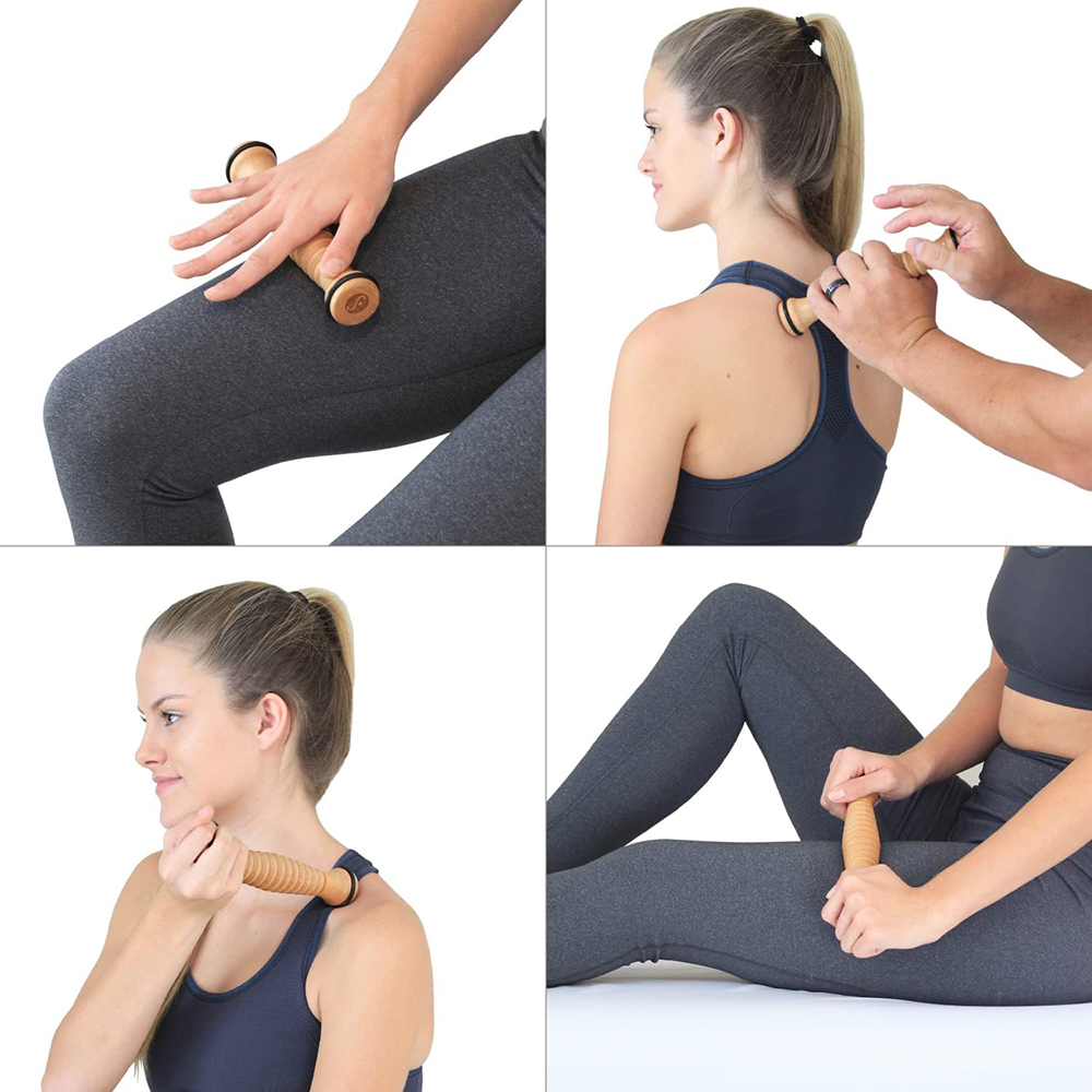 Rolo de madeira para pés, mass - Reflexology Foot Roller avaliação e preço