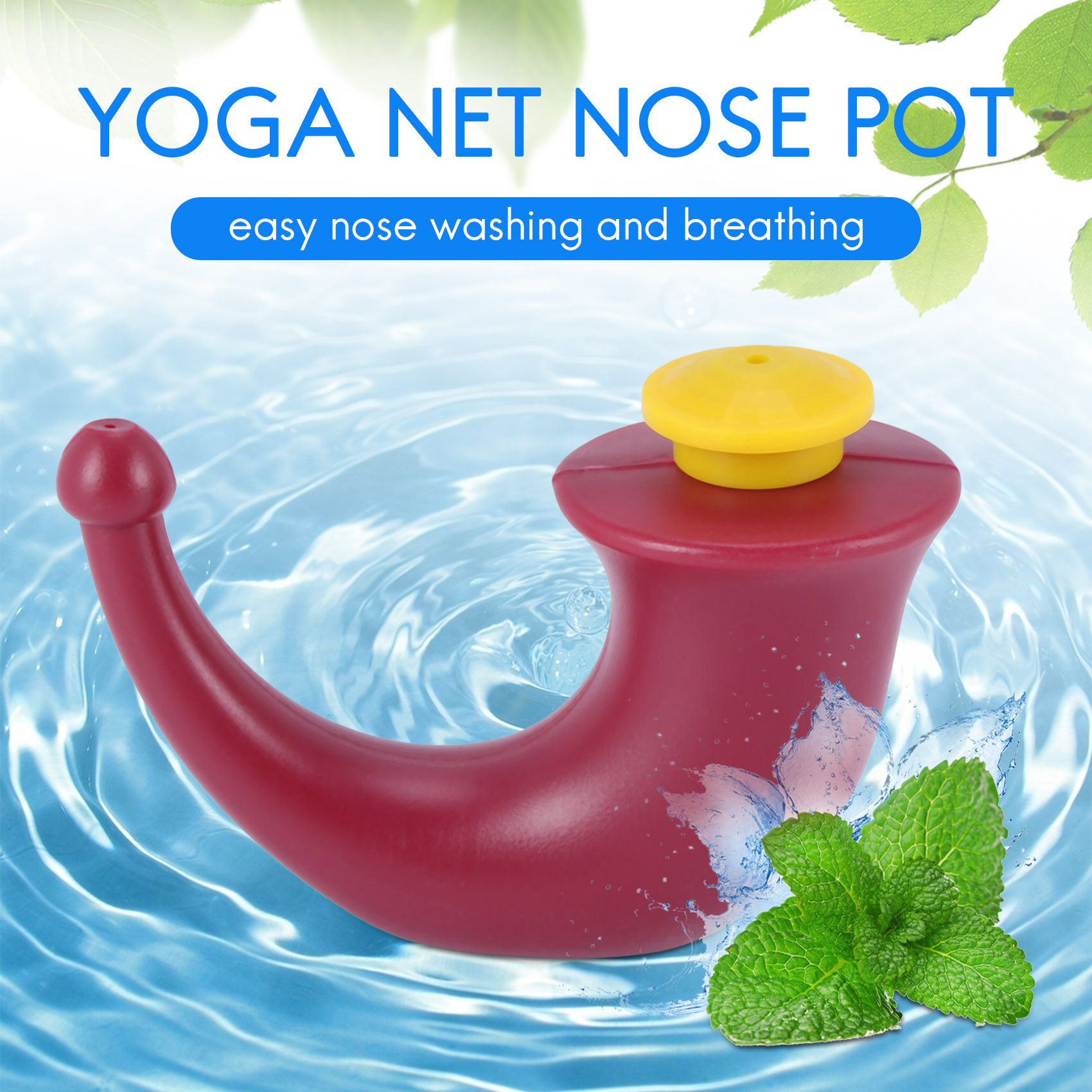 Nasal Rinsing Nose Wash System - Neti Pot Nasal Rinse avaliação e preço