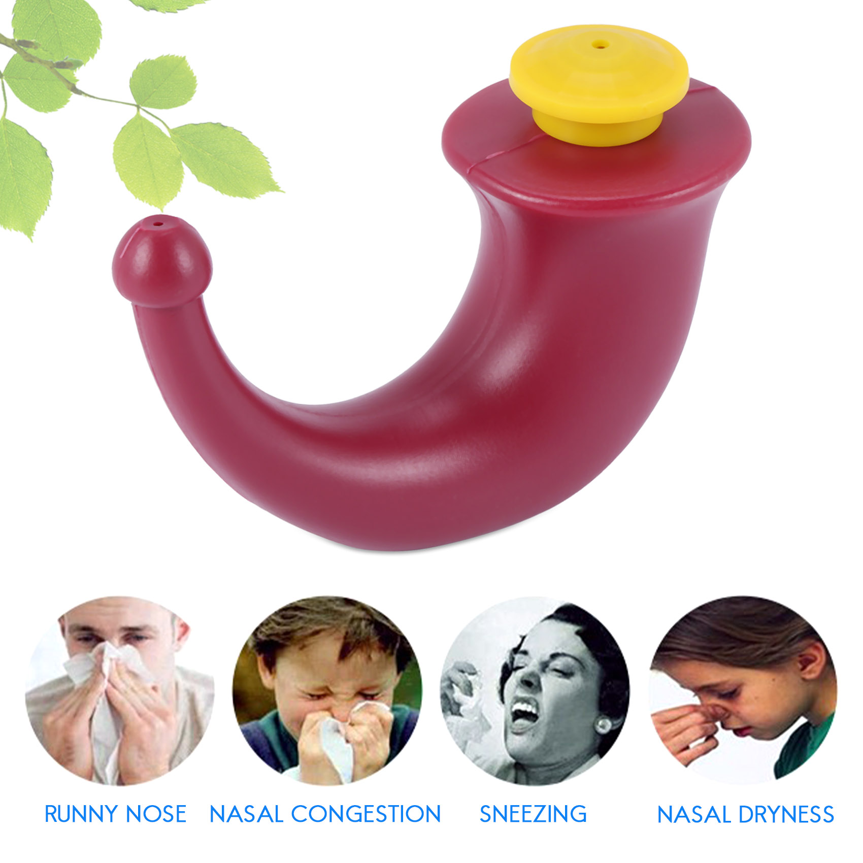 Nasal Rinsing Nose Wash System - Neti Pot Nasal Rinse avaliação e preço