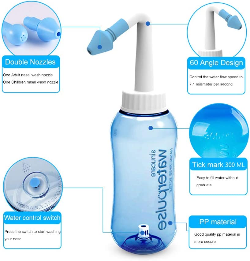 Irrigador Nasal de Pulso de Ág - Neti Pot Nasal Rinse avaliação e preço