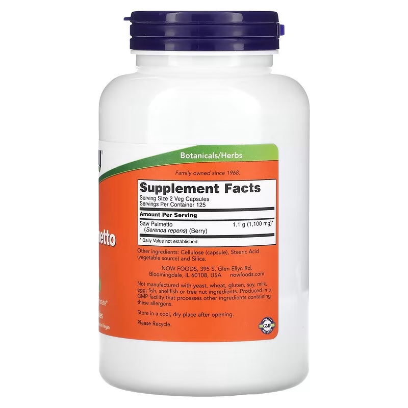 Saw Palmetto Cápsulas de Fruta - Health Wellness & Psychology avaliação e preço