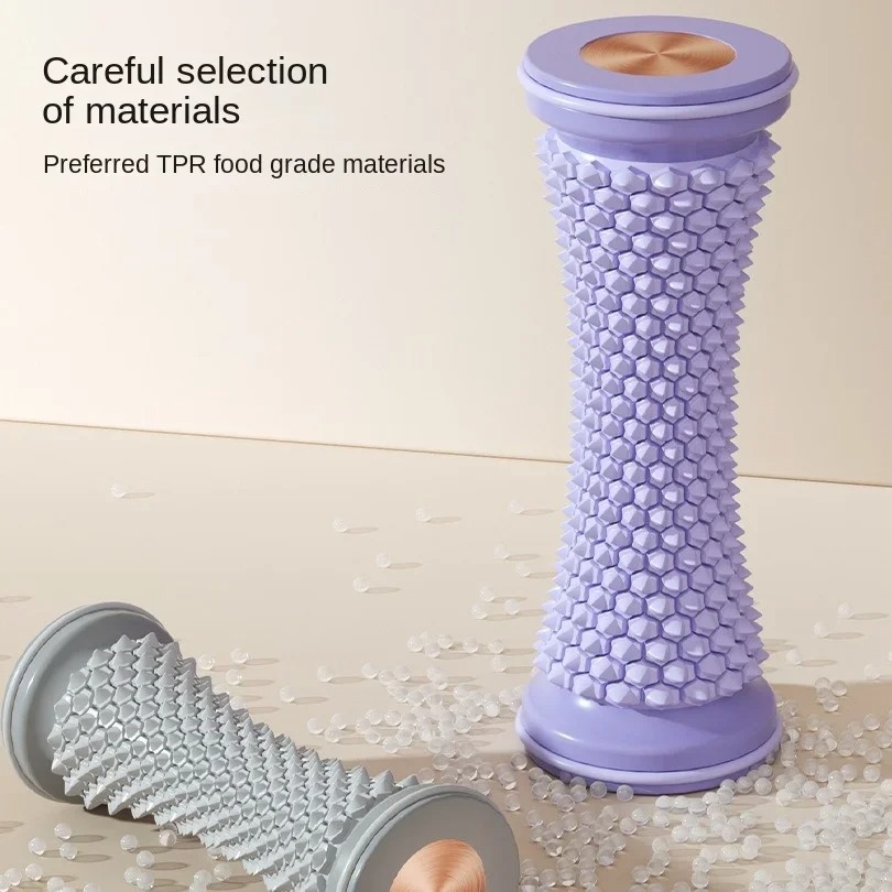 Mini massageador de pés rolo d - Reflexology Foot Roller avaliação e preço