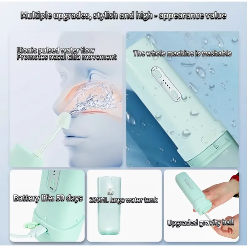 Irrigador Nasal Portátil Pulsa - Neti Pot Nasal Rinse avaliação e preço