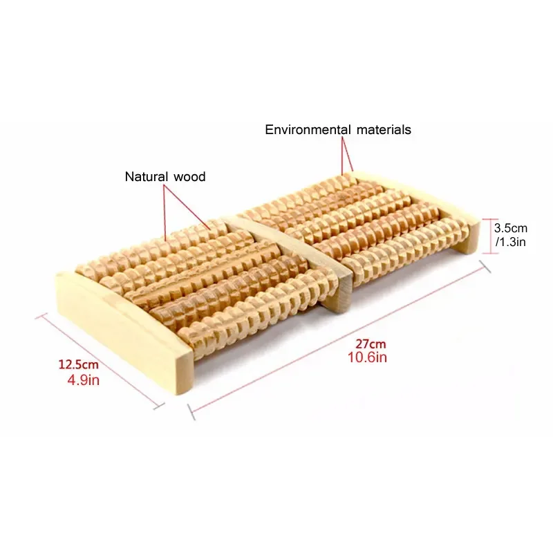 Rolo de massagem nos pés de ma - Reflexology Foot Roller avaliação e preço