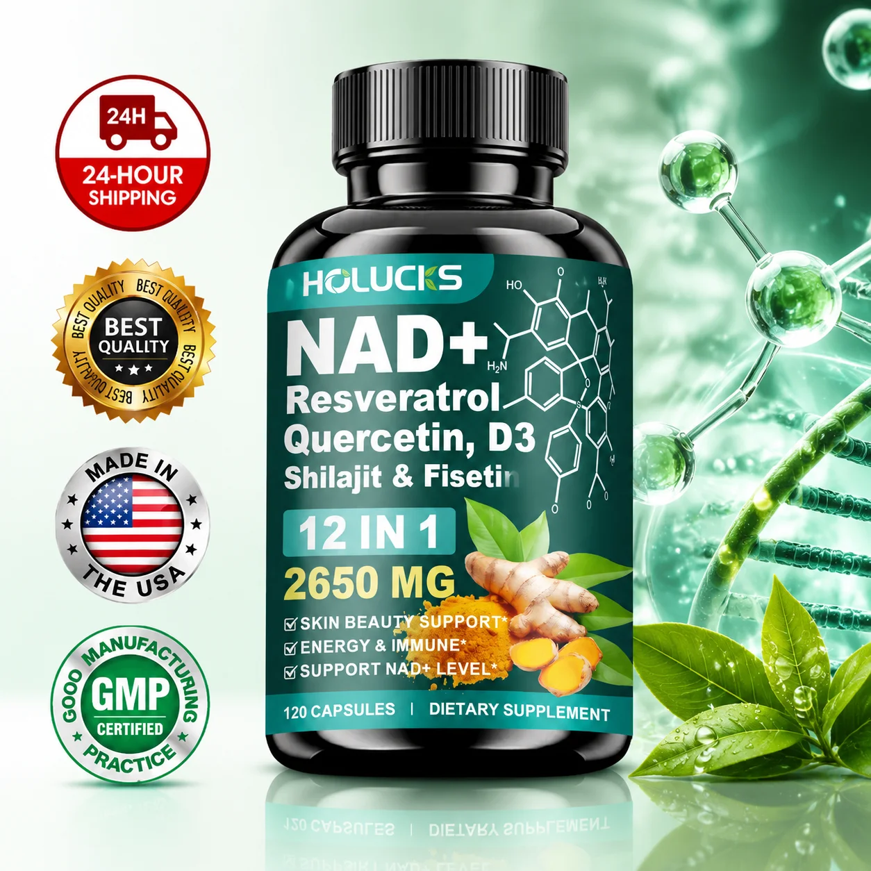 Suplemento de NAD+ de Alta Pot - Health Wellness Day avaliação e preço