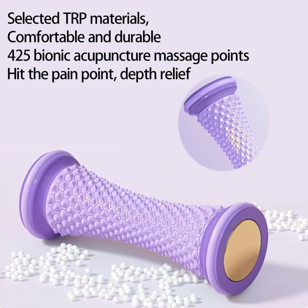 Rolo de massagem ergonômico pa - Reflexology Foot Roller avaliação e preço
